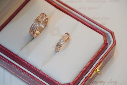 Noble Love Diamond-Paved 6.5mm Ring