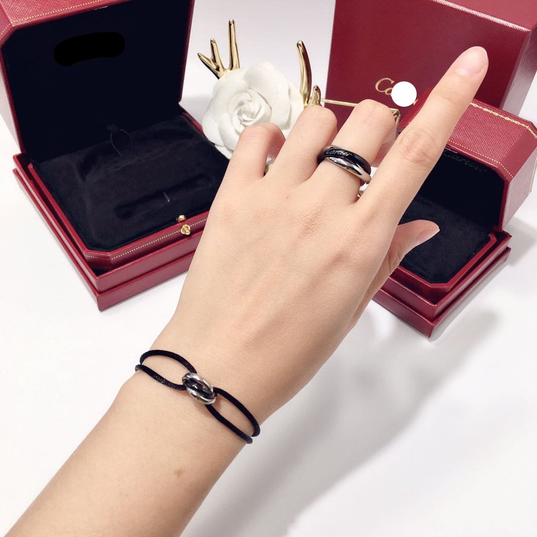 Noble Trinity Classic Ceramics Ring