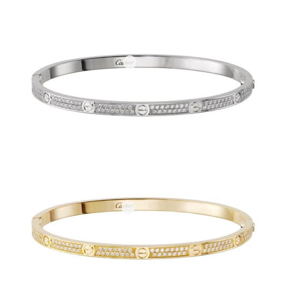 Noble Love Bracelet 3.65mm Diamond-paved