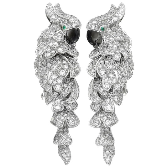 18k Les Oiseaux Libérés Earrings