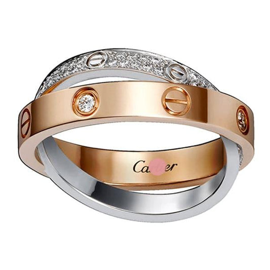 18K Love Ring