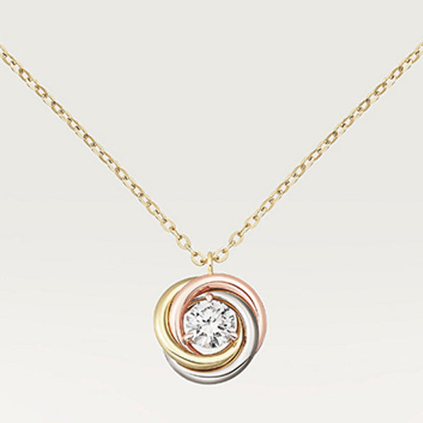 Noble Trinity Diamond Necklace
