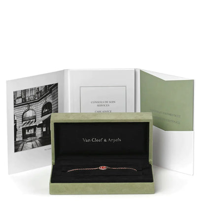 Noble Lucky Spring Closed Wings Bug Rose Gold Bracelet