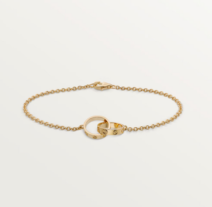 Noble Double Ring Bracelet