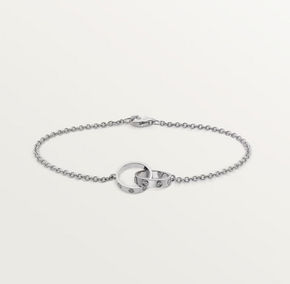 Noble Double Ring Bracelet