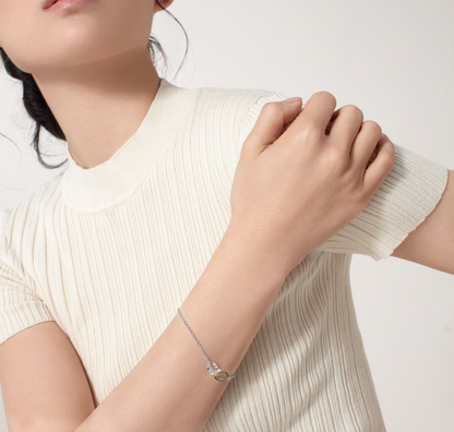 Noble Double Ring Bracelet