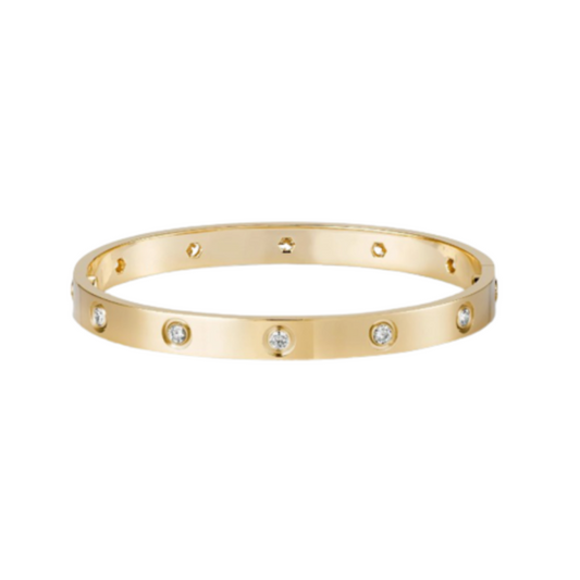 Noble Ten Diamonds Love Bracelet