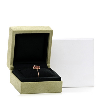 Noble Lucky Spring Closed Wings Bug Rose Gold Bracelet