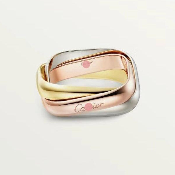 Noble Trinity Cushion Ring