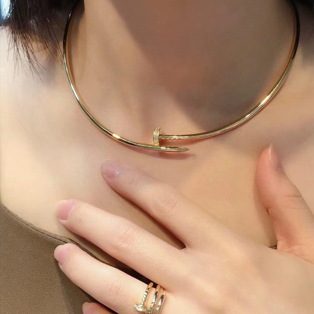Noble Juste Un Clou Diamond Necklace