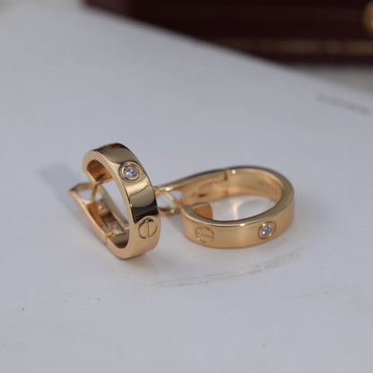 Noble Love 2 Diamonds Earrings