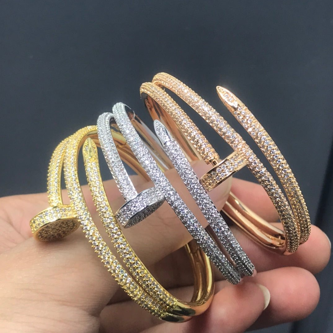 Noble Juste Un Clou Full Diamonds Bracelet