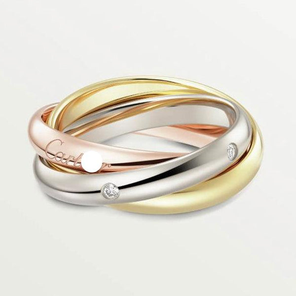 Noble Trinity Five Diamonds Ring