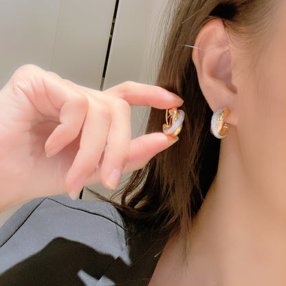 Noble Trinity Diamond Earrings