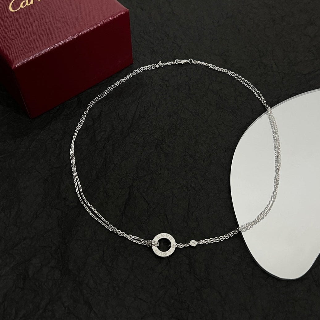 Noble Love 2 Diamond Necklace