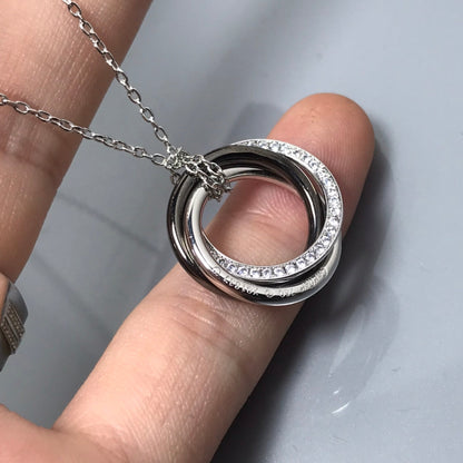 Noble Trinity Diamonds Necklace