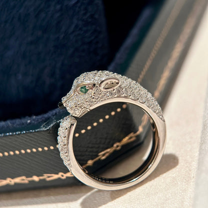 Noble Panthère De Diamond Ring