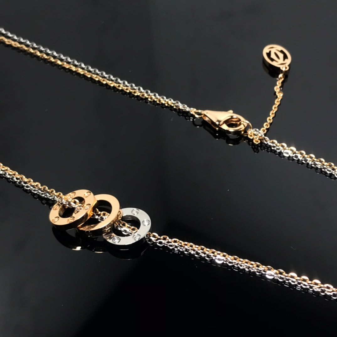 Noble Love 6 Diamonds Necklace