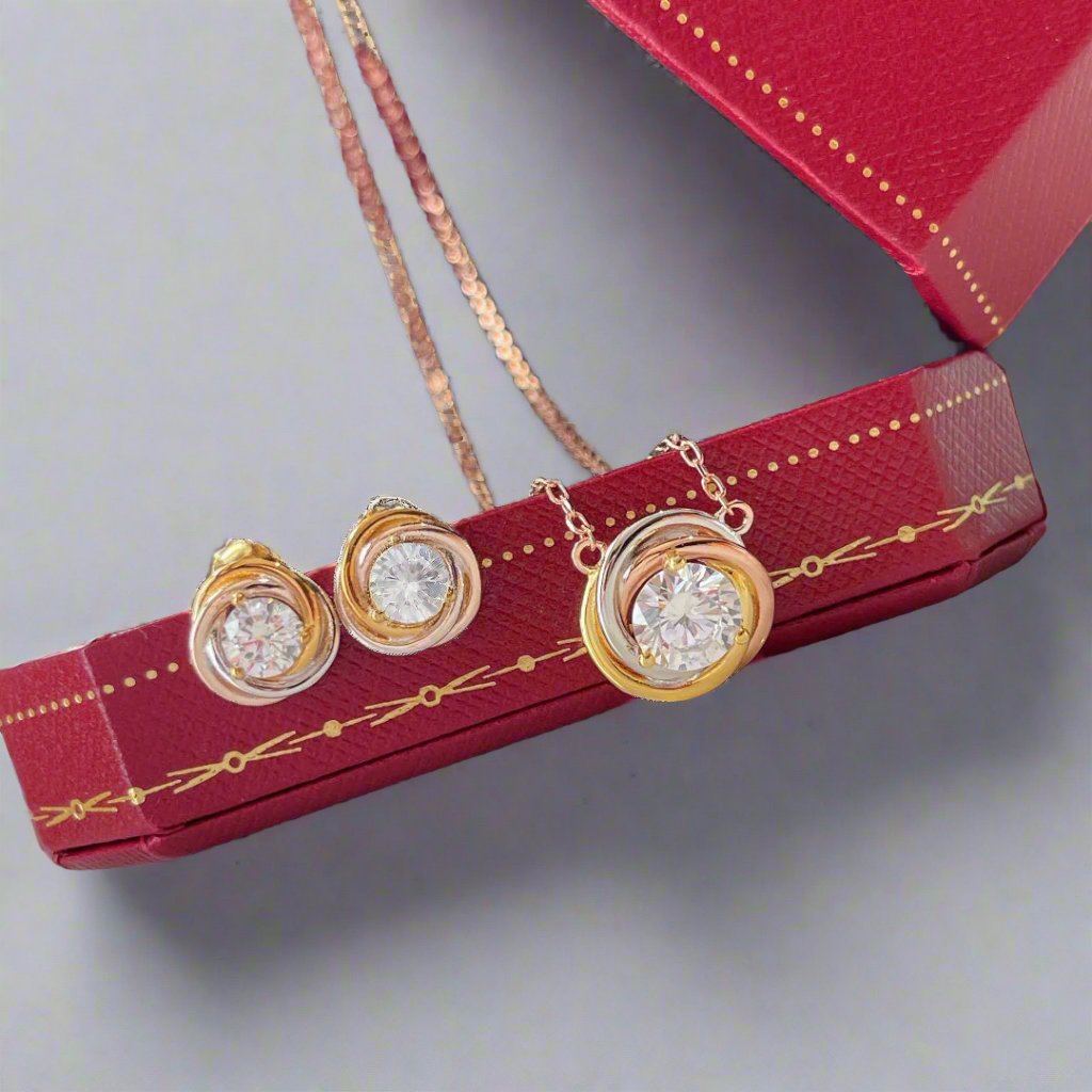 Noble Trinity Earrings