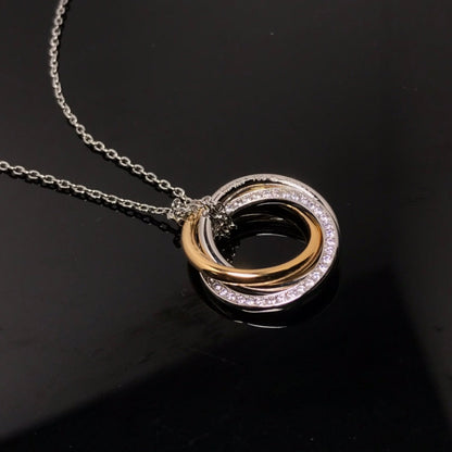 Noble Trinity Diamonds Necklace