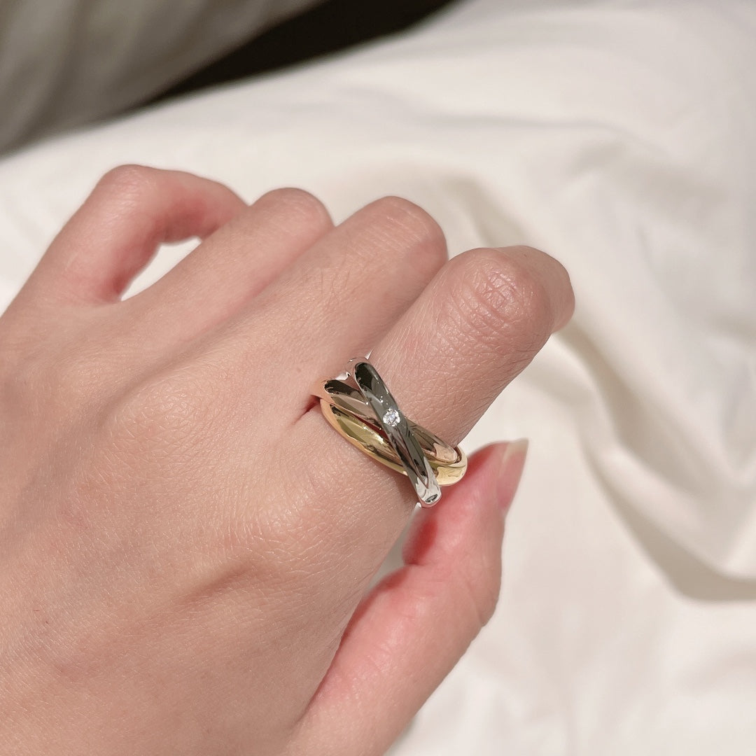 Noble Trinity Five Diamonds Ring