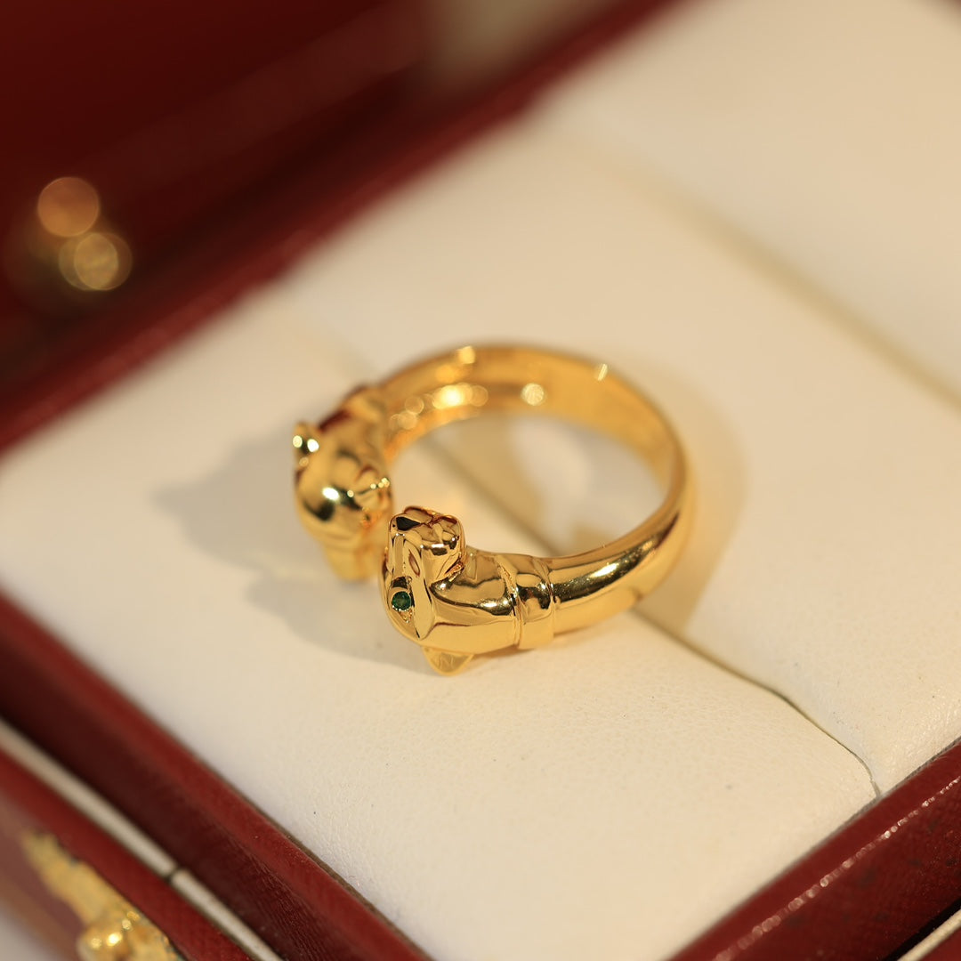 Noble Panthère De Open Ring