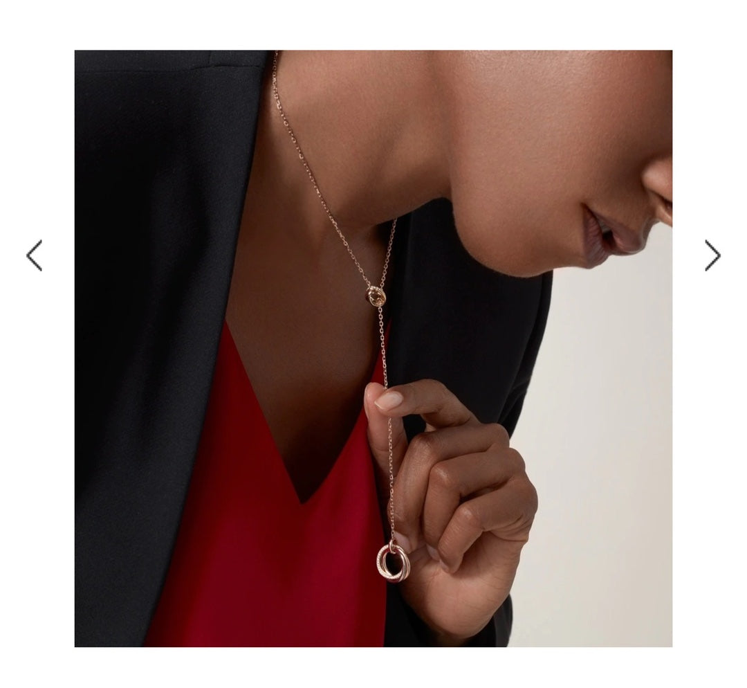 Noble Trinity Diamonds Necklace