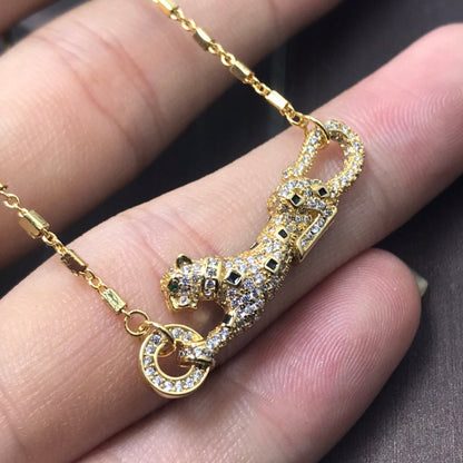 Noble Panthère De Diamond Necklace