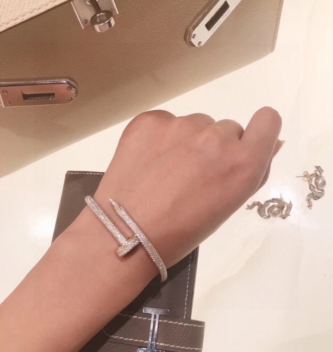 Noble Juste Un Clou Diamonds Bracelet