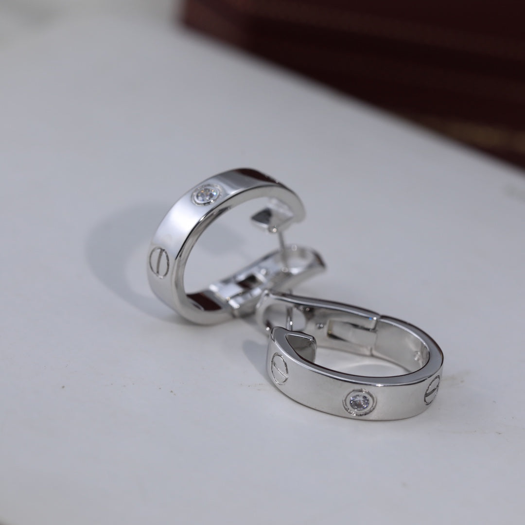Noble Love 2 Diamonds Earrings
