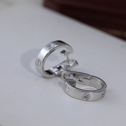 Noble Love 2 Diamonds Earrings