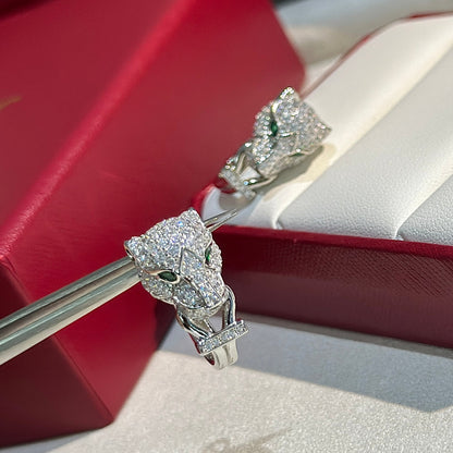 Noble Panthère De Diamond Earrings