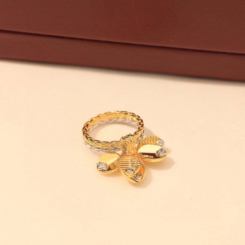 Noble Grain De Café Ring
