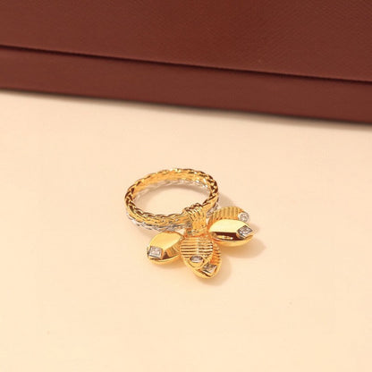 Noble Grain De Café Ring