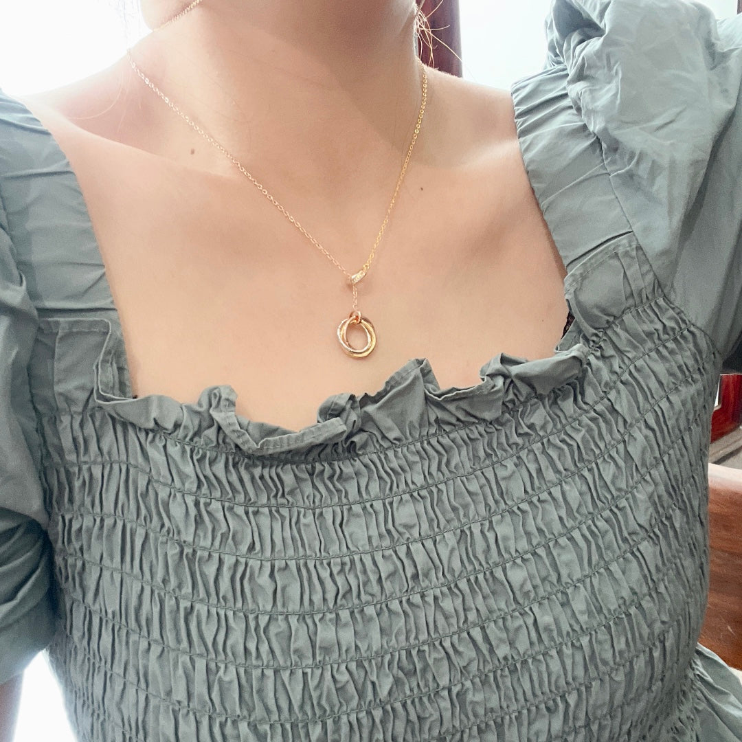 Noble Trinity Diamonds Necklace