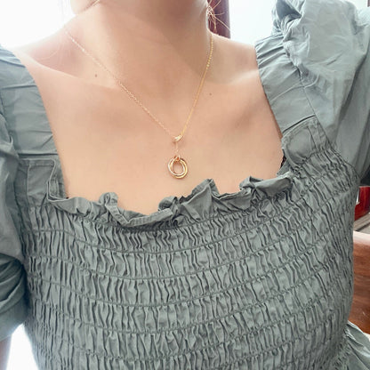 Noble Trinity Diamonds Necklace