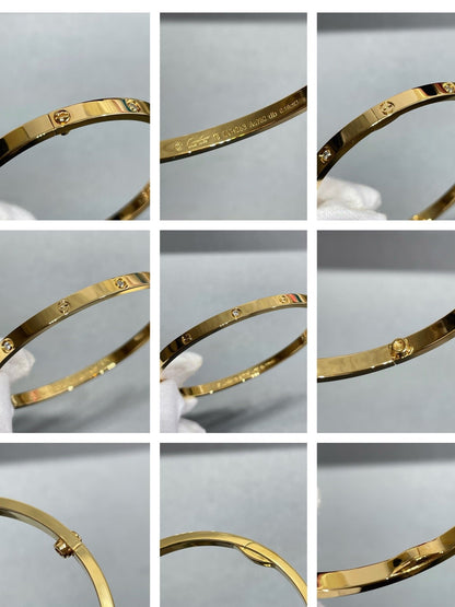 Noble Love Six Diamonds Small Bracelet