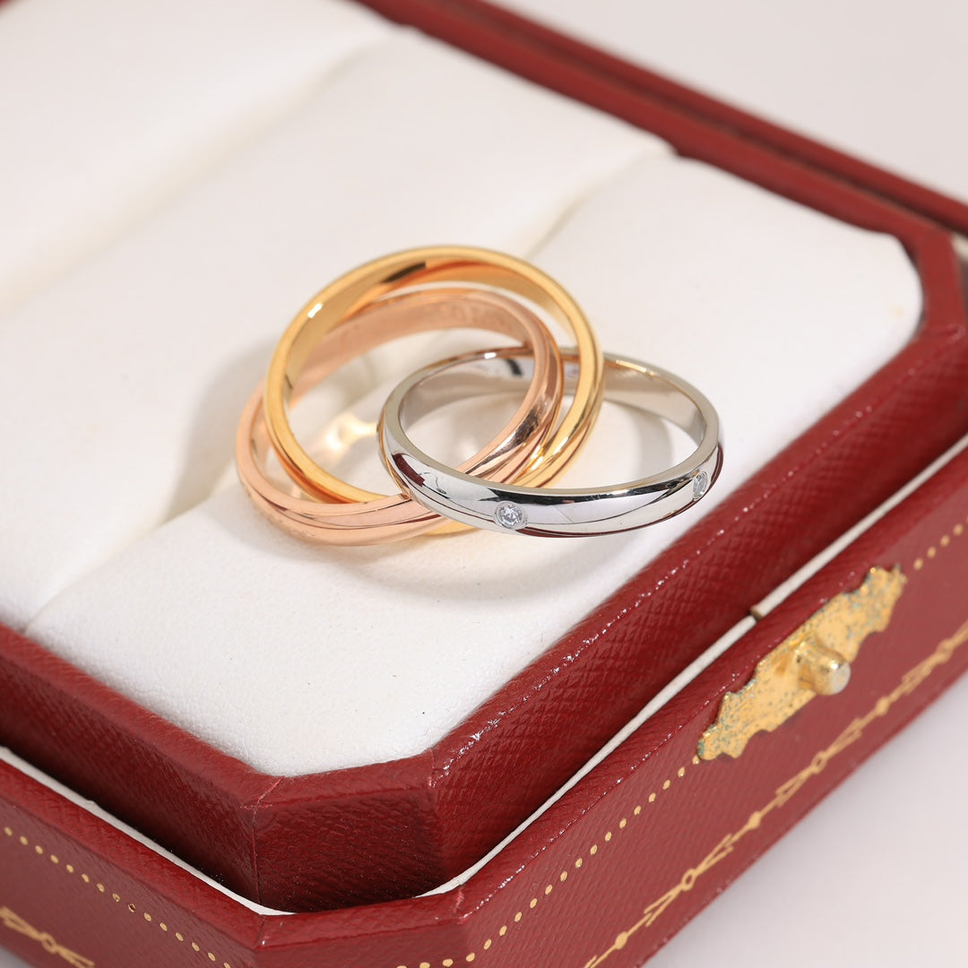 Noble Trinity Five Diamonds Ring