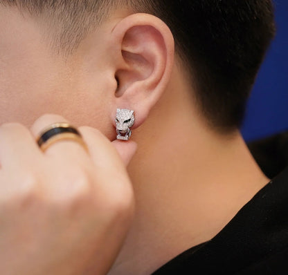 Noble Panthère De Diamond Earrings