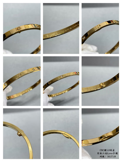 Noble Love Ten Diamonds Small Bracelet