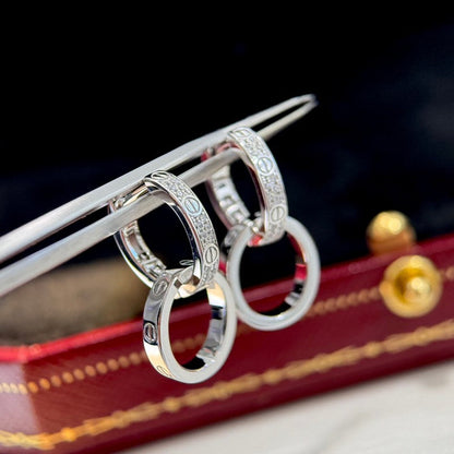 Noble Love Diamond Earrings