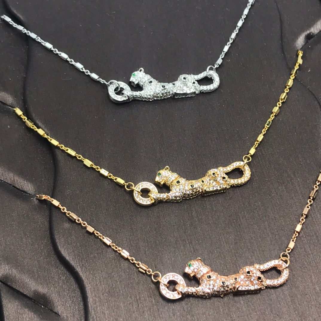 Noble Panthère De Diamond Necklace