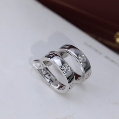Noble Love 2 Diamonds Earrings