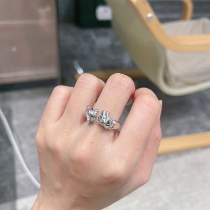 Noble Panthère De Open Ring