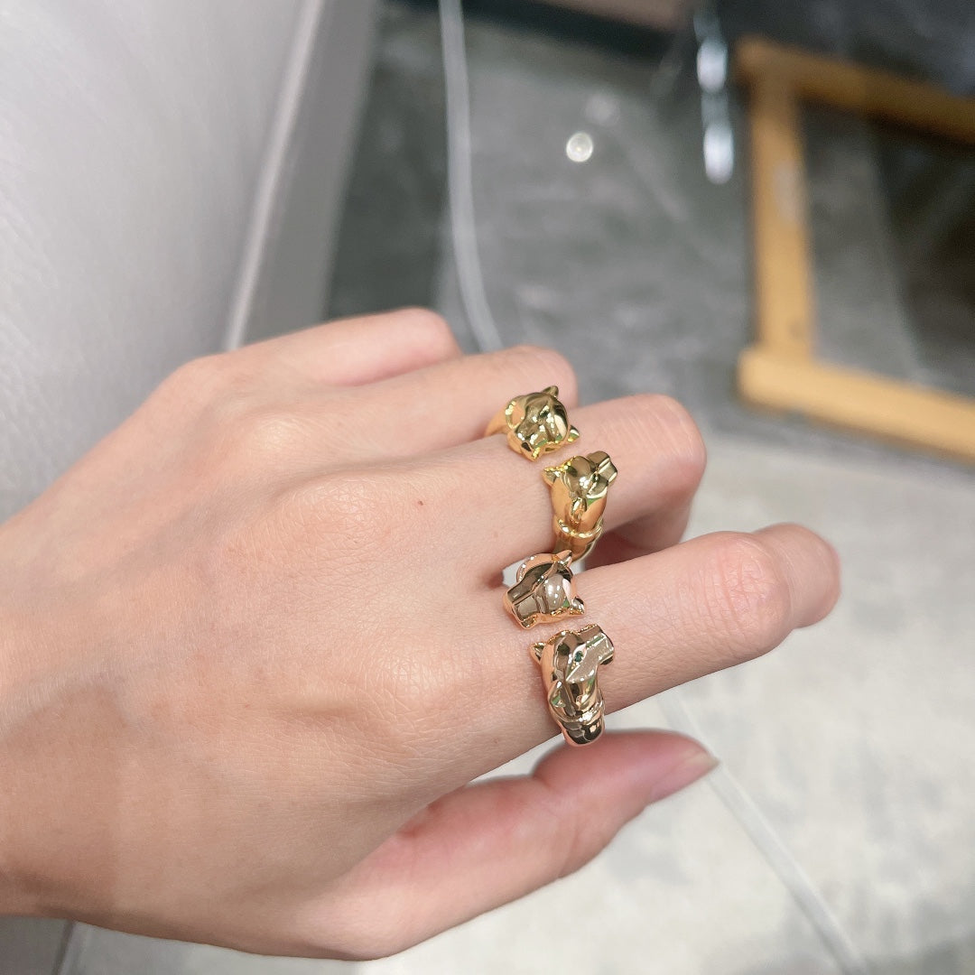 Noble Panthère De Open Ring