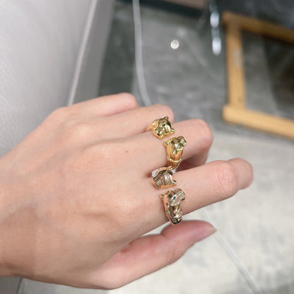 Noble Panthère De Open Ring