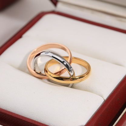 Noble Trinity Five Diamonds Ring