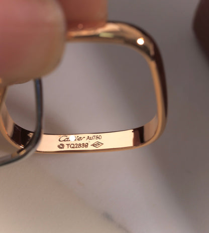 Noble Trinity Cushion Ring