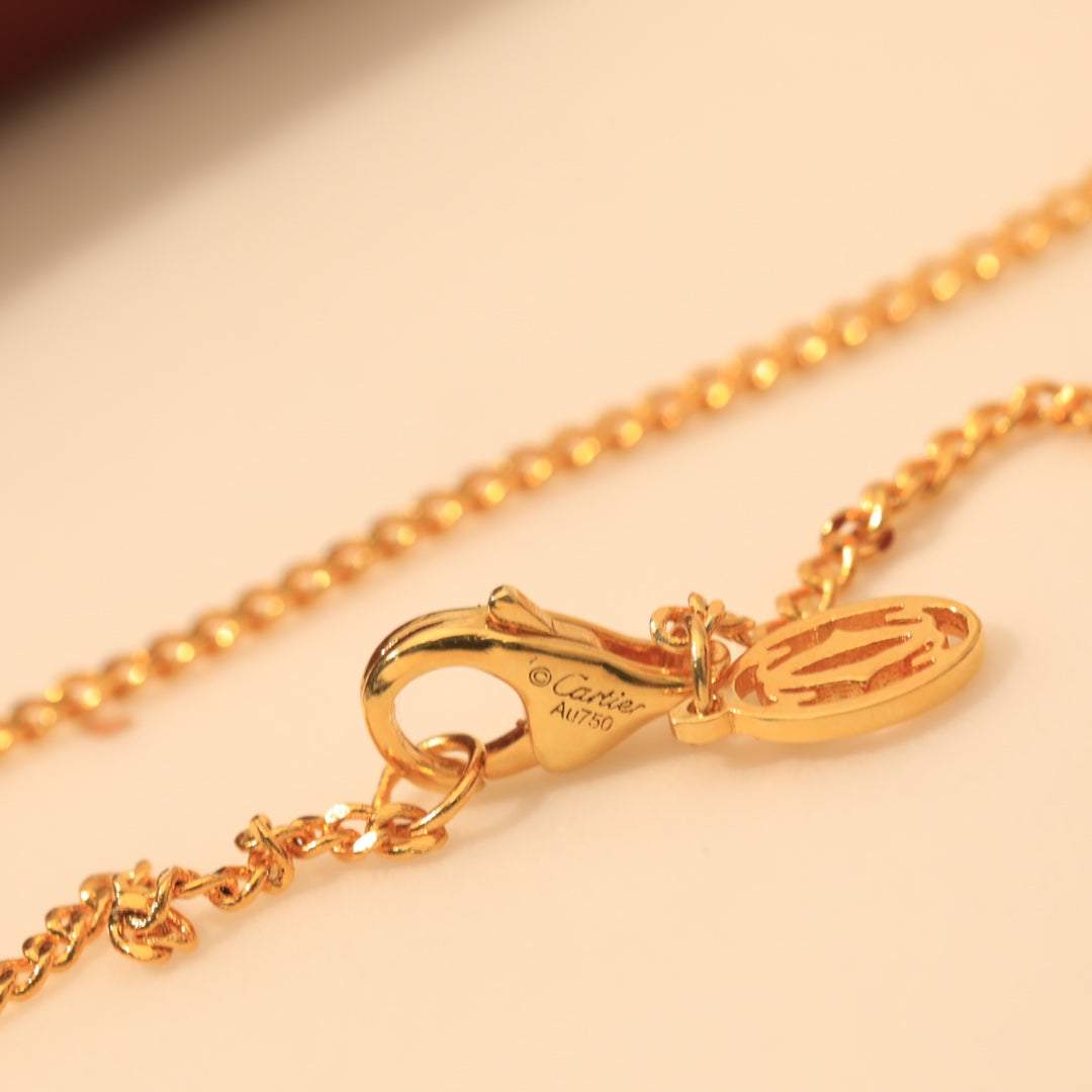 Noble Trinity Cushion Necklace