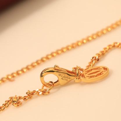 Noble Trinity Cushion Necklace